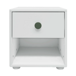 Chest, 1 drawer CHEST chest-1-drawer-white-deep-green  flexa-com.myshopify.com