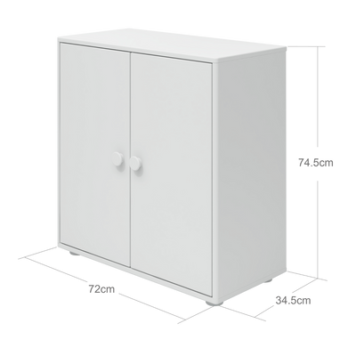 Mini-boekenkast, 2 deuren
