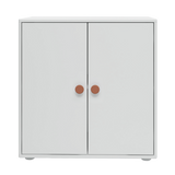 Mini bookcase, 2 doors
