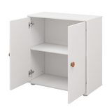 Mini bookcase, 2 doors