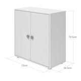 Mini-boekenkast, 2 deuren