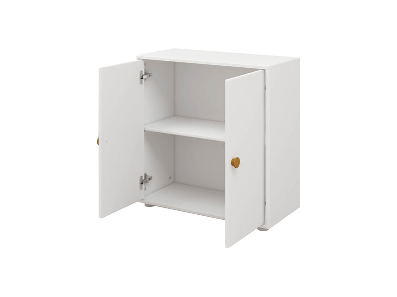 Mini bookcase, 2 doors