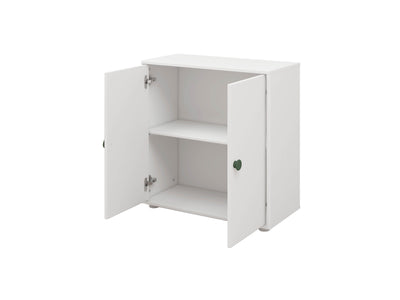 Mini bookcase, 2 doors