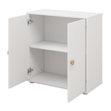 Mini bookcase, 2 doors