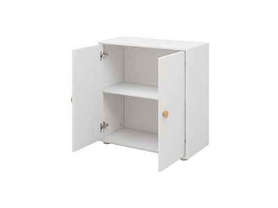 Mini bookcase, 2 doors