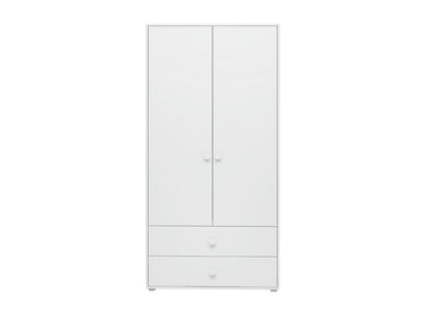 Armoire, 2 portes + 2 tiroirs