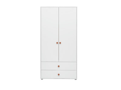 Wardrobe, 2 doors + 2 drawers