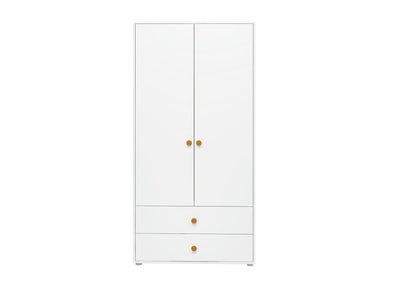 Wardrobe, 2 doors + 2 drawers