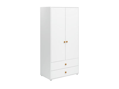 Wardrobe, 2 doors + 2 drawers