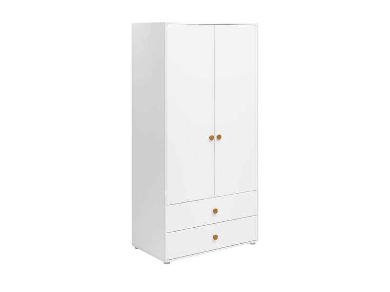 Armoire, 2 portes + 2 tiroirs