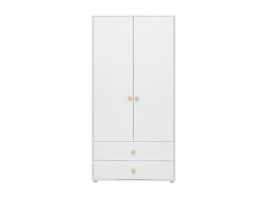 Wardrobe, 2 doors + 2 drawers