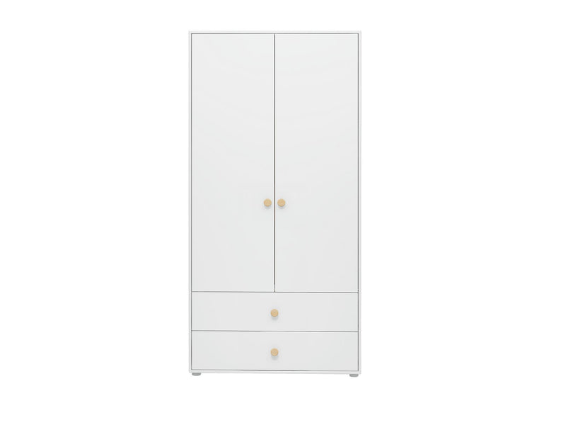 Armoire, 2 portes + 2 tiroirs