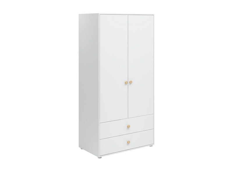 Armoire, 2 portes + 2 tiroirs