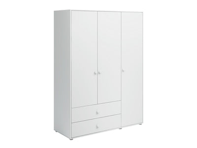 Wardrobe, 3 doors + 2 drawers