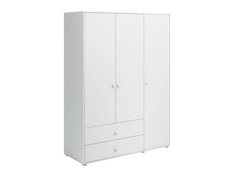 Armoire, 3 portes + 2 tiroirs