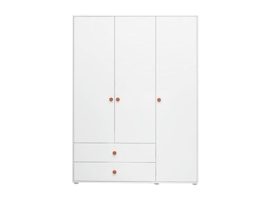 Armoire, 3 portes + 2 tiroirs