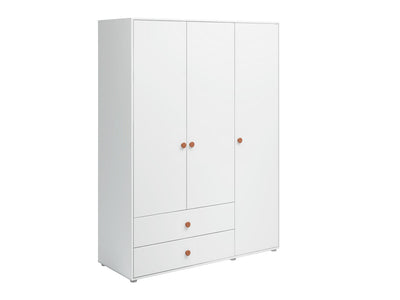 Armoire, 3 portes + 2 tiroirs