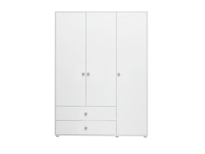 Wardrobe, 3 doors + 2 drawers