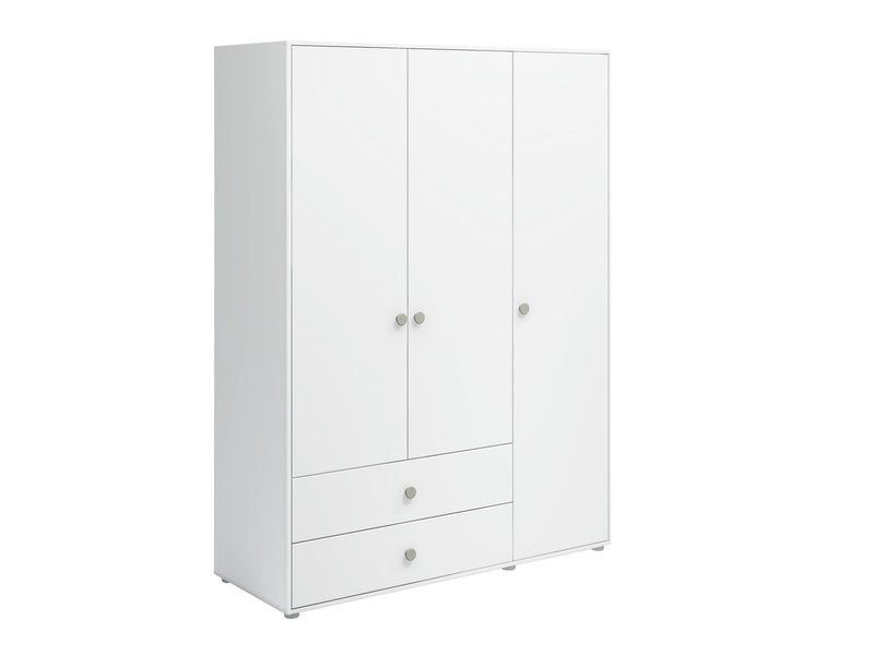 Armoire, 3 portes + 2 tiroirs