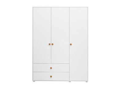 Wardrobe, 3 doors + 2 drawers