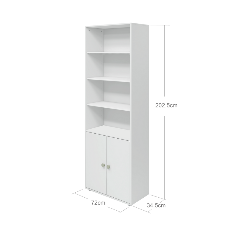 Bibliothèque Maxi, 2 portes