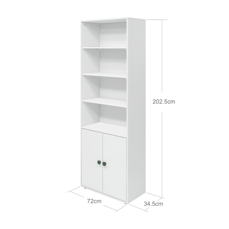 Maxi Bücherregal , 2 Türen