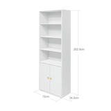 Maxi bookcase, 2 doors