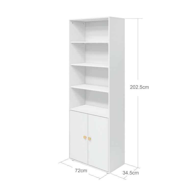 Bibliothèque Maxi, 2 portes