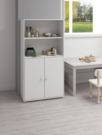 Midi bookcase, 2 doors