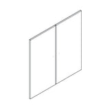 Door for Cupboard or Shelf 2 pcs