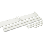 Conversion Kit from Baby to Junior Bed, NOVA 70x150 cm, Cream COLLI junior-bed-parts-cream  flexa-com.myshopify.com