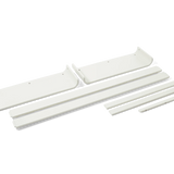 Conversion Kit from Baby to Junior Bed, NOVA 70x150 cm, Cream COLLI junior-bed-parts-cream  flexa-com.myshopify.com