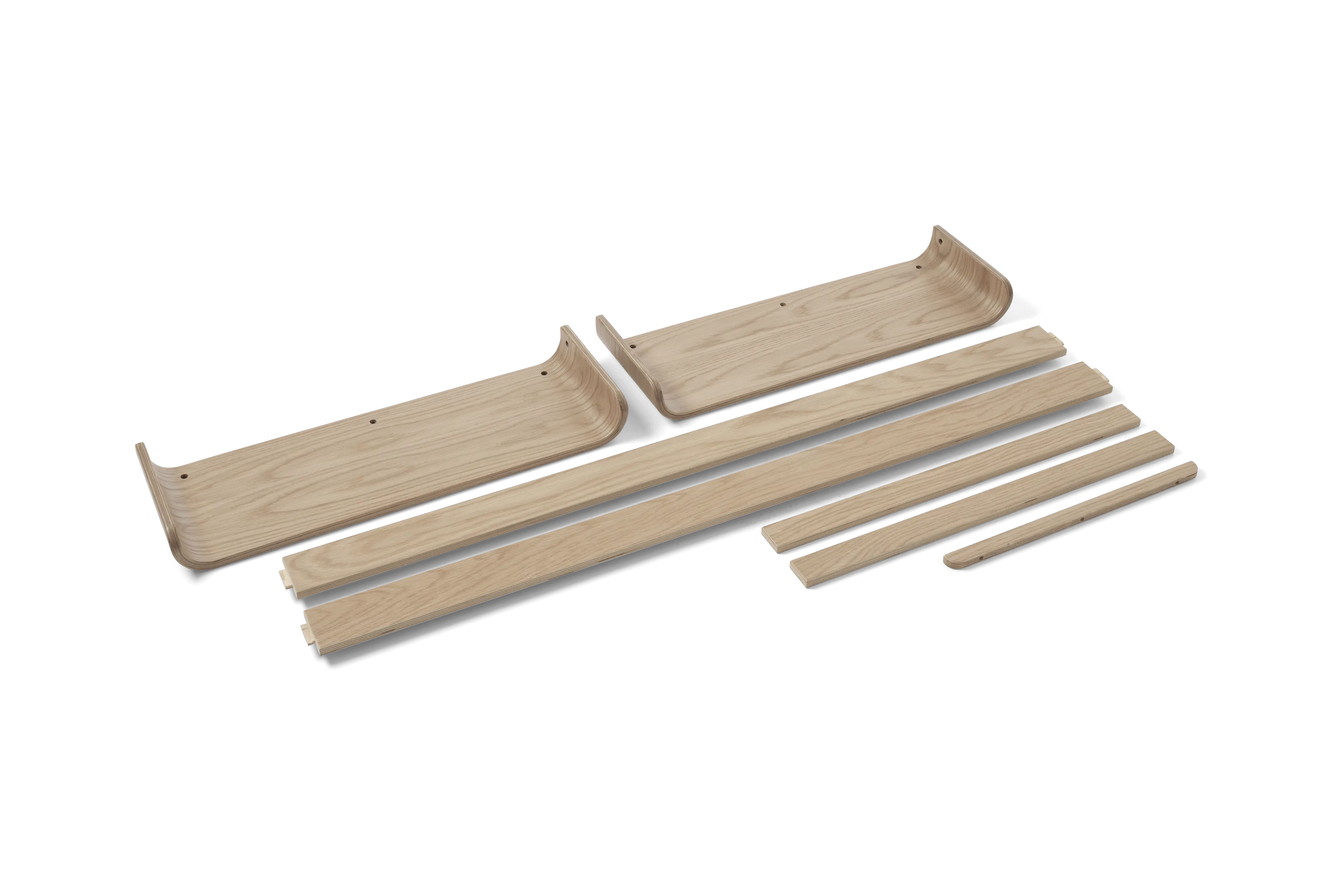 Conversion Kit from Baby to Junior Bed, NOVA 70x150 cm, Oak COLLI junior-bed-parts-oak  flexa-com.myshopify.com
