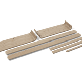 NOVA Junior Bed - Piezas de cama, Oak, 70x150 cm