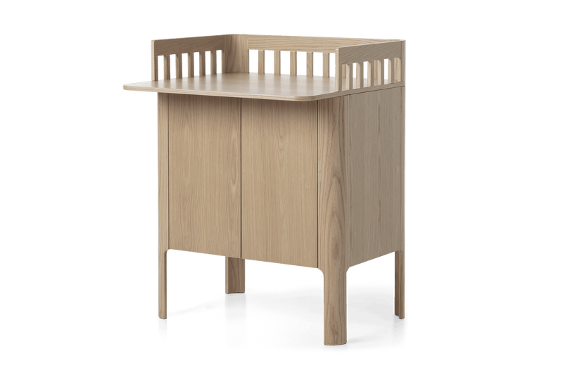Oak changing table sales