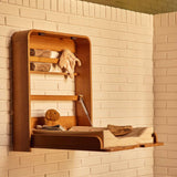 Wall Hanging Changing Unit, Oak