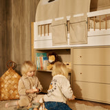 SAGA Shelf unit, 1 shelf, Beige