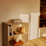 SAGA Shelf unit, 1 shelf, Beige
