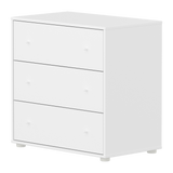 SAGA Chest, 3 drawer, White