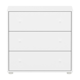 SAGA Chest, 3 drawer, White