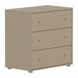 SAGA Kast, 3 lades, Eiken knoppen, Oat