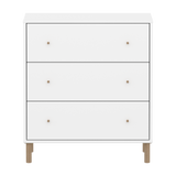 SAGA Chest, 3 drawer, White
