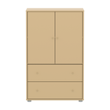 SAGA Cupboard, 2 door & 2 drawer, Sand