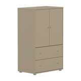 SAGA Cupboard, 2 door & 2 drawer, Beige