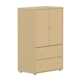 SAGA Cupboard, 2 door & 2 drawer, Sand
