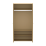 SAGA Wardrobe, 2 door, Sand