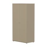 SAGA Armoire, 2 portes, Boutons Oat, Oat avec Rainures