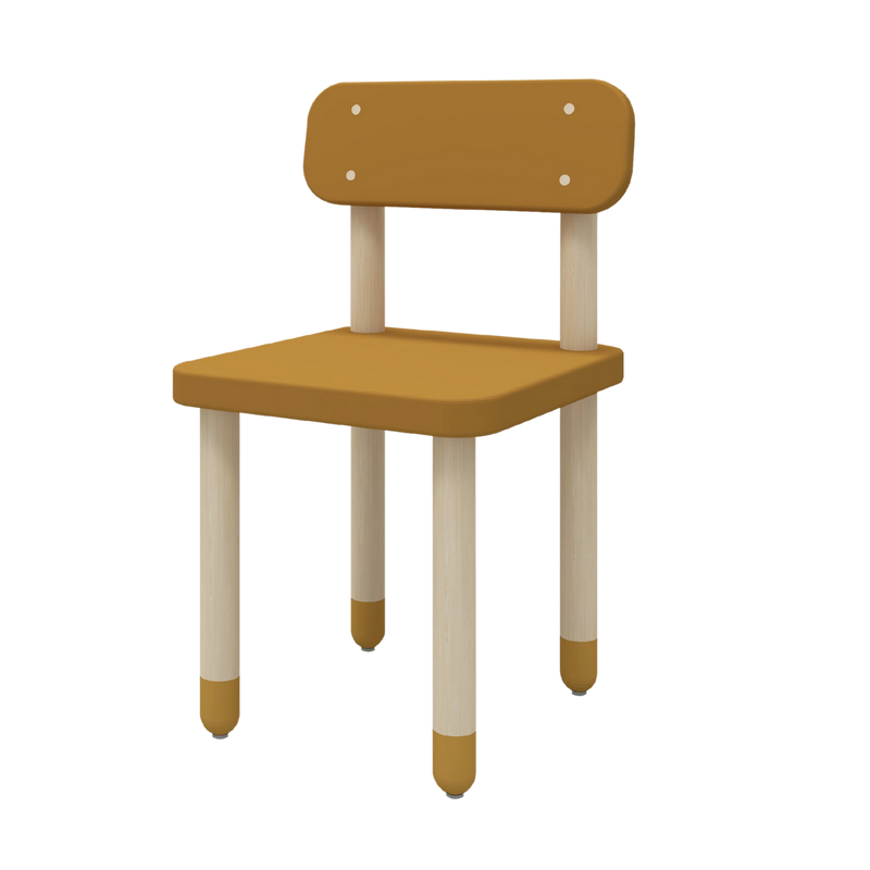 Stuhl mit Rückenlehne