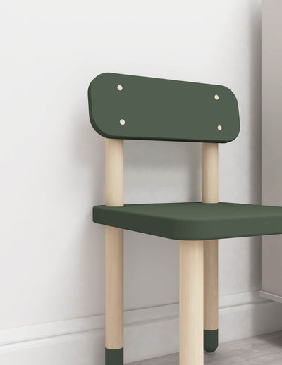 Chair with backrest