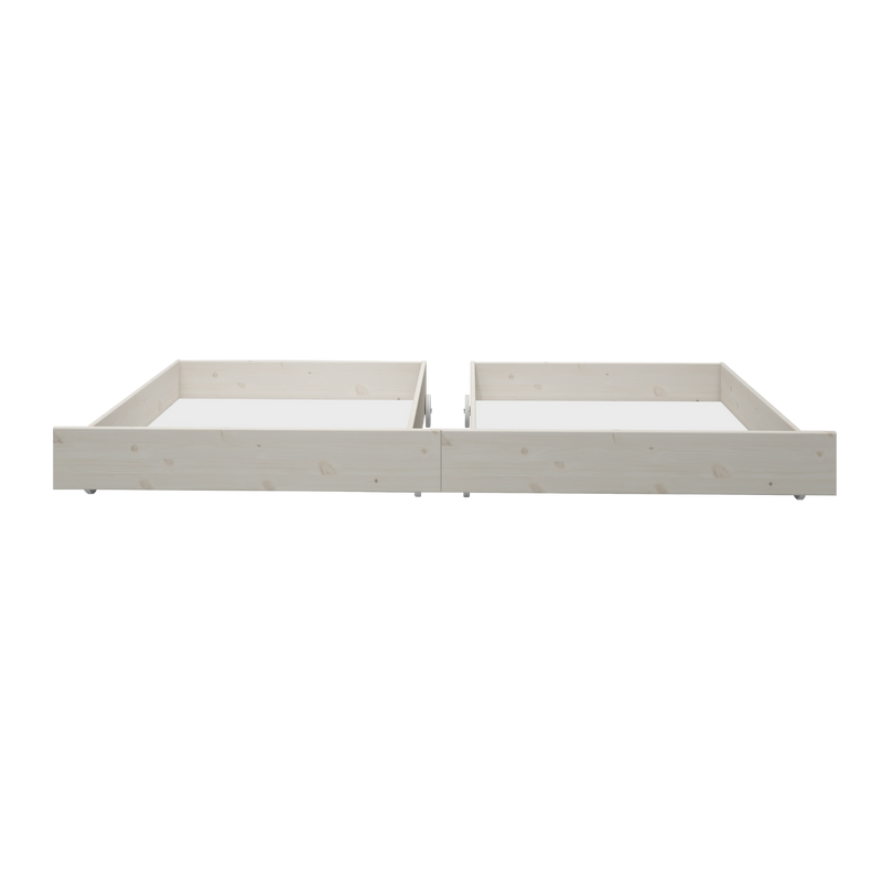 Drawers for Single- and Bunk-Bed, White
